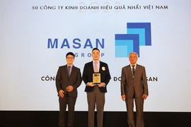Masan 10 năm được vinh danh Top 50 Công ty kinh doanh hiệu quả nhất Việt Nam