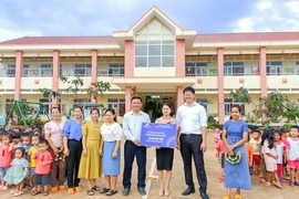 Công ty Thủy điện Đồng Nai hỗ trợ xây dựng cở sở vật chất trường học