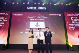 TCT Phân bón và Hóa chất Dầu khí được vinh danh 'Doanh nghiệp vì cộng đồng' tại Saigon Times CSR 2024