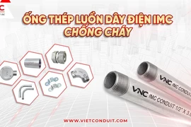 Đảm bảo an toàn hệ thống điện với ống thép luồn dây điện chống cháy IMC Vietconduit
