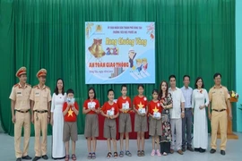 Học sinh Vũng Tàu thi 'Rung Chuông Vàng' về an toàn giao thông
