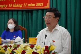 Phó Thủ tướng Phạm Bình Minh dự tiếp xúc cử tri ở Bà Rịa - Vũng Tàu