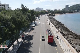 Khảo sát tour xe buýt 2 tầng chở khách khám phá TP Vũng Tàu