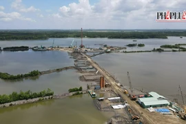 Tiến độ dự án cầu Phước An nối Đồng Nai với Bà Rịa - Vũng Tàu