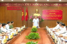 Đại tướng Tô Lâm thông qua báo cáo Bảo vệ chính trị nội bộ tại Bà Rịa- Vũng Tàu