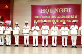 Công an Bà Rịa- Vũng Tàu tổng kết 40 năm phục vụ sự nghiệp đổi mới đất nước