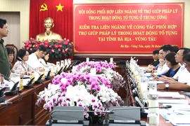  Bà Rịa - Vũng Tàu làm tốt công tác phối hợp, trợ giúp pháp lý trong hoạt động tố tụng 