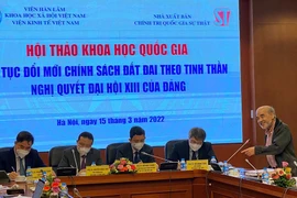 Sửa Luật Đất đai cần phải triệt để