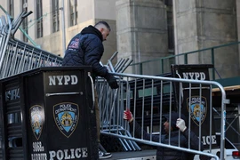 New York siết chặt an ninh sau khi ông Trump bị truy tố