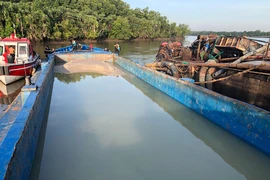 TP.HCM: Nạn khai thác cát trái phép còn diễn biến phức tạp