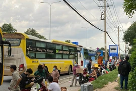 Điểm đón khách trên Quốc lộ 1 có nguy cơ vô hiệu hóa bến xe