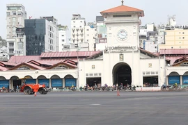 Phía trước chợ Bến Thành sẽ có quảng trường
