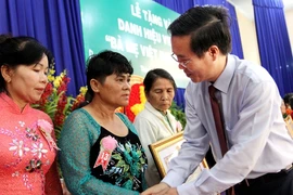 Tặng và truy tặng 78 danh hiệu “Bà mẹ Việt Nam anh hùng” 