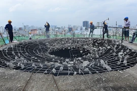 Thêm thủy đài cổ ở Sài Gòn bị đập bỏ