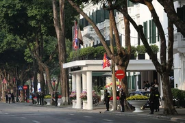An ninh thắt chặt tại Metropole trước giờ Trump-Kim gặp nhau