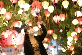 TP.HCM lung linh đèn hoa mừng Phật đản