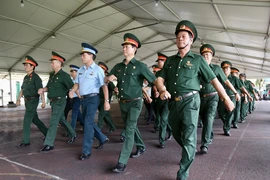 Xúc động hình ảnh cựu chiến binh TP.HCM tập luyện diễu hành 30-4