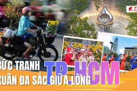 'TP.HCM - Sắc màu mới': Bức tranh xuân đa sắc giữa lòng đô thị