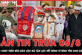 Bản tin trưa 6-8: Các CSGT trên đèo Bảo Lộc đã tận lực hết mình vì bình yên cho dân