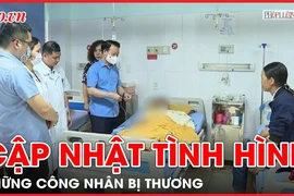Diễn biến sức khỏe những công nhân bị thương trong vụ tai nạn ở Nhà máy xi măng Yên Bái