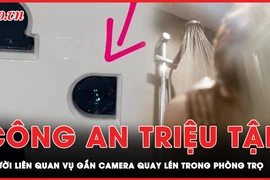 Nóng: Công an triệu tập người liên quan vụ hai cô gái tố bị gắn camera quay lén trong phòng trọ