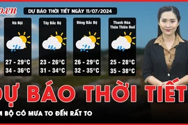 Dự báo thời tiết 11-7: Nam Bộ có mưa to đến rất to, cảnh báo ngập úng ở vùng trũng 