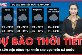 Dự báo thời tiết 18-7: Cả nước có mưa lớn diện rộng tại nhiều khu vực