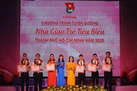 161 giáo viên được tuyên dương Nhà giáo trẻ tiêu biểu 
