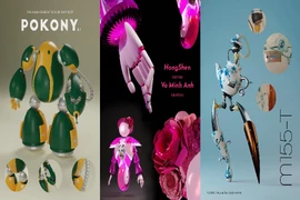Khi khoai lang, ấm trà, áo tứ thân trở thành... robot 