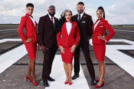 Đồng phục mới của hãng hàng không Virgin Atlantic. Ảnh: THE TELEGRAPH