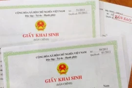 Khai sinh quá hạn, ghi địa danh mới đúng hay sai?