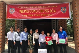 Sở Tư pháp TP.HCM tặng nhà cho cán bộ tư pháp tại Tây Ninh 