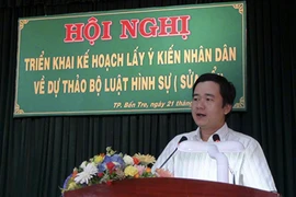 Phó giám đốc Sở Tư pháp Bến Tre qua đời 