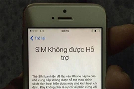 SIM ghép iPhone lại bị khóa, người dùng nên làm gì?