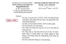 Cảnh báo mã độc GandCrab 