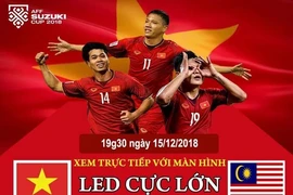 Các điểm xem chung kết AFF Cup 2018 trên màn hình lớn miễn phí