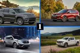 Những dòng xe hơi, xe bán tải bán chạy nhất năm 2020