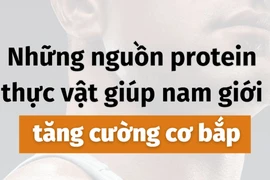 Những nguồn protein thực vật giúp nam giới tăng cường cơ bắp