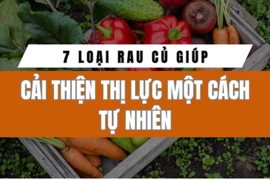 7 loại rau củ giúp cải thiện thị lực một cách tự nhiên
