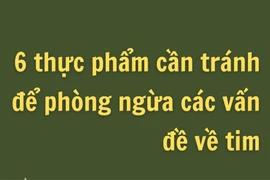6 thực phẩm cần tránh để phòng ngừa các vấn đề về tim