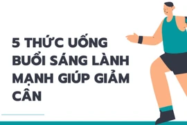 5 thức uống buổi sáng lành mạnh giúp giảm cân
