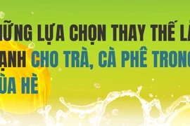 Những lựa chọn thay thế lành mạnh cho trà, cà phê trong mùa hè nóng
