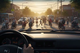 Kỹ năng xử lý tình huống khi lái xe qua khu vực trường học giờ cao điểm