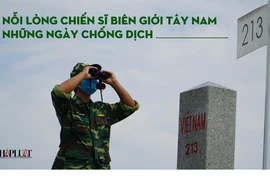 Tâm sự của chiến sĩ biên giới Tây Nam những ngày chống dịch