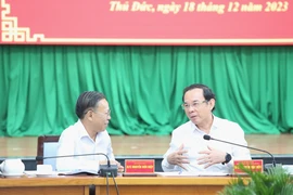 Bí thư Nguyễn Văn Nên: TP Thủ Đức cần mạnh dạn đề xuất, huy động nguồn lực theo Nghị quyết 98 