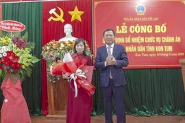 Nhân sự mới tỉnh Kon Tum 