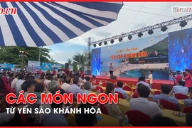Video: Sôi nổi cuộc thi các món ngon từ yến sào Khánh Hòa