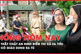 Nóng hôm nay: Ngày ra tù của cô giáo Lê Thị Dung ở Nghệ An