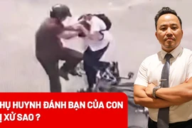 Phụ huynh đánh bạn của con đối diện với hình phạt nào?