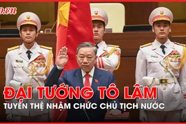 Video: Lễ tuyên thệ nhậm chức Chủ tịch nước của Đại tướng Tô Lâm